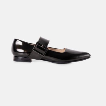 Zapato NERO cuero charol negro