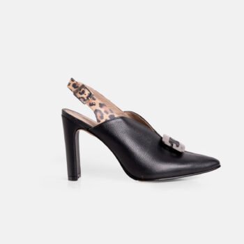 Stiletto OG leopardo y negro