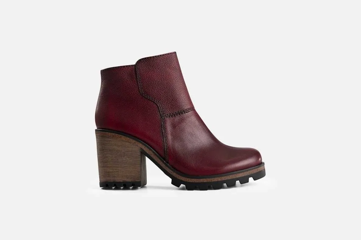 Botin BTPL13 Rojo Moteado