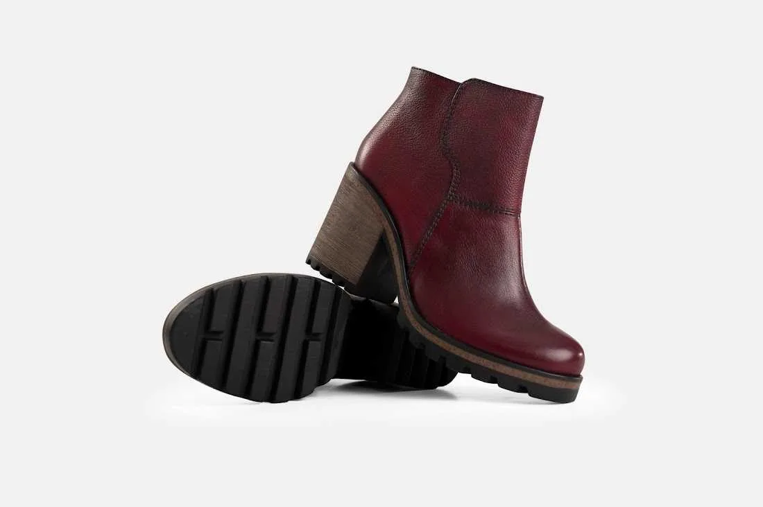 Botin BTPL13 Rojo Moteado