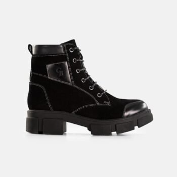 Botin COMBAT HULT22-03 Negro Gamuza