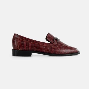 Zapato ZV23-03 Croco Vino Valencia