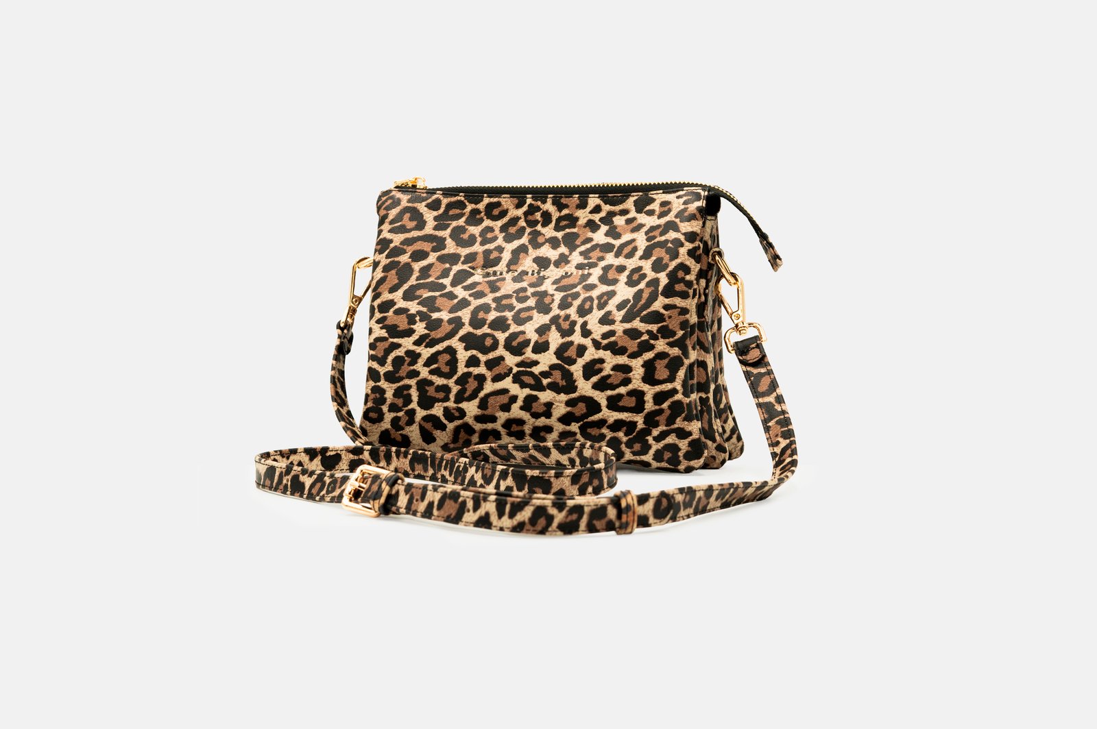 Morral MR-08-26 de cuero folia color beige