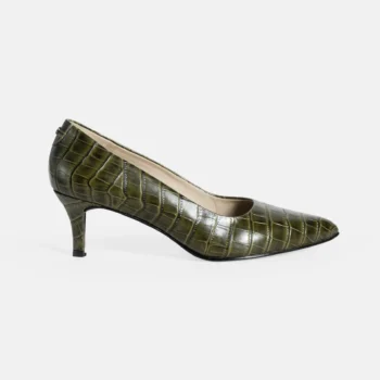 Stiletto E-50 Croco Verde Pacay