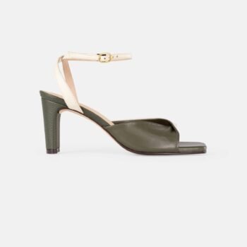 Sandalia BRASH-09 Hueso/Verde