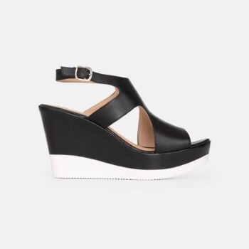 Sandalia SALINAS ROMA Negro LISO