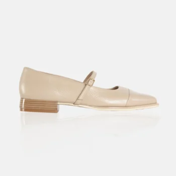 Zapato MARY- JAEN 01 Beige Charol