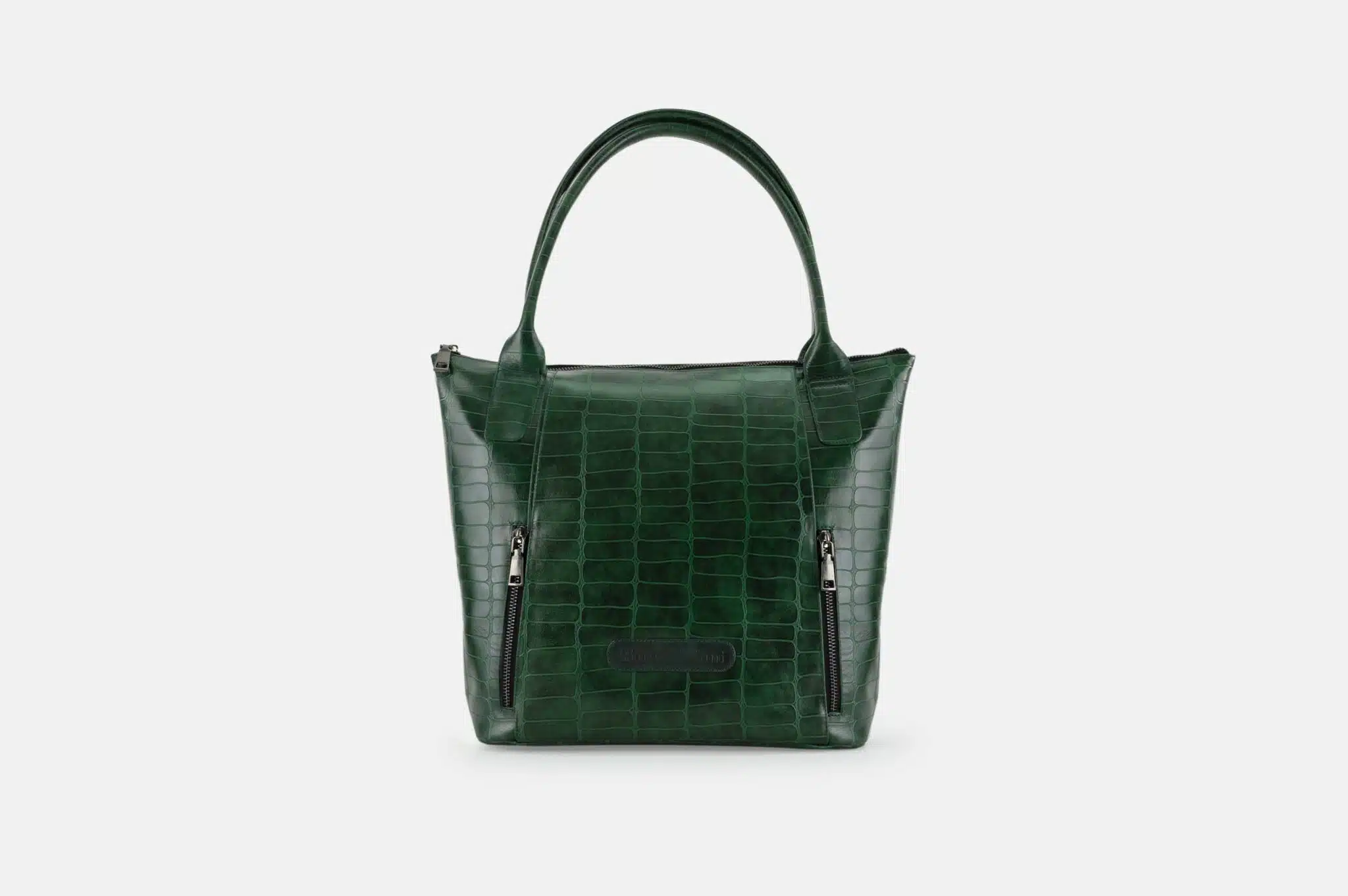 Cartera CART-09-23 CROCO VERDE PINO
