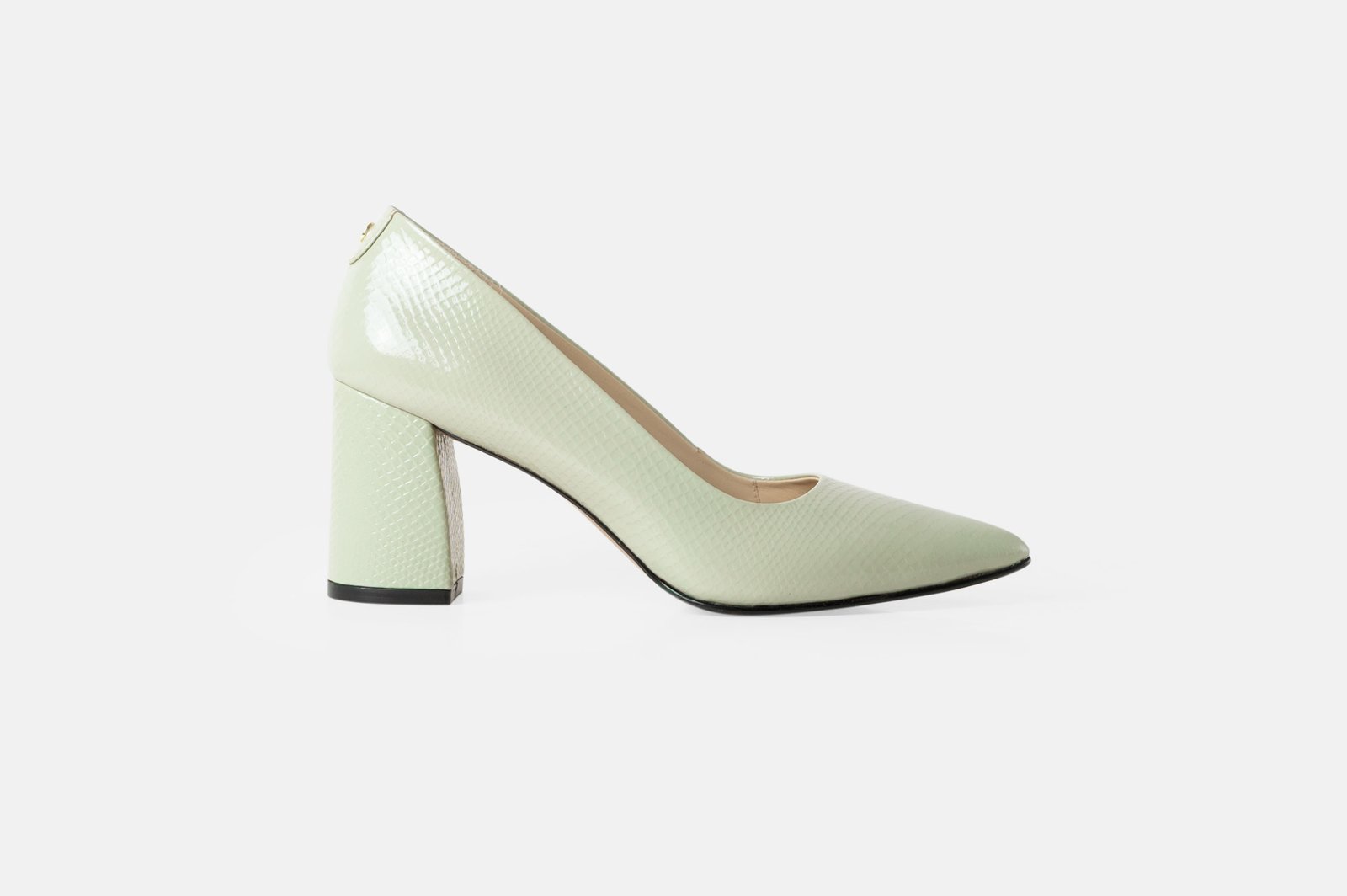 Stiletto LONDON VP16 Cuero Folia Color Menta