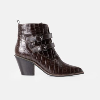 Botín de mujer AMELIA africano croco
