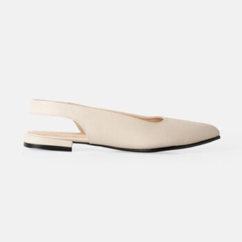 Balerina ZOE en Cuero color beige
