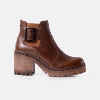 Botin LIDER Cuero marrón