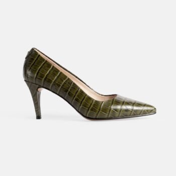 Stiletto E-70 Croco Verde Pacay