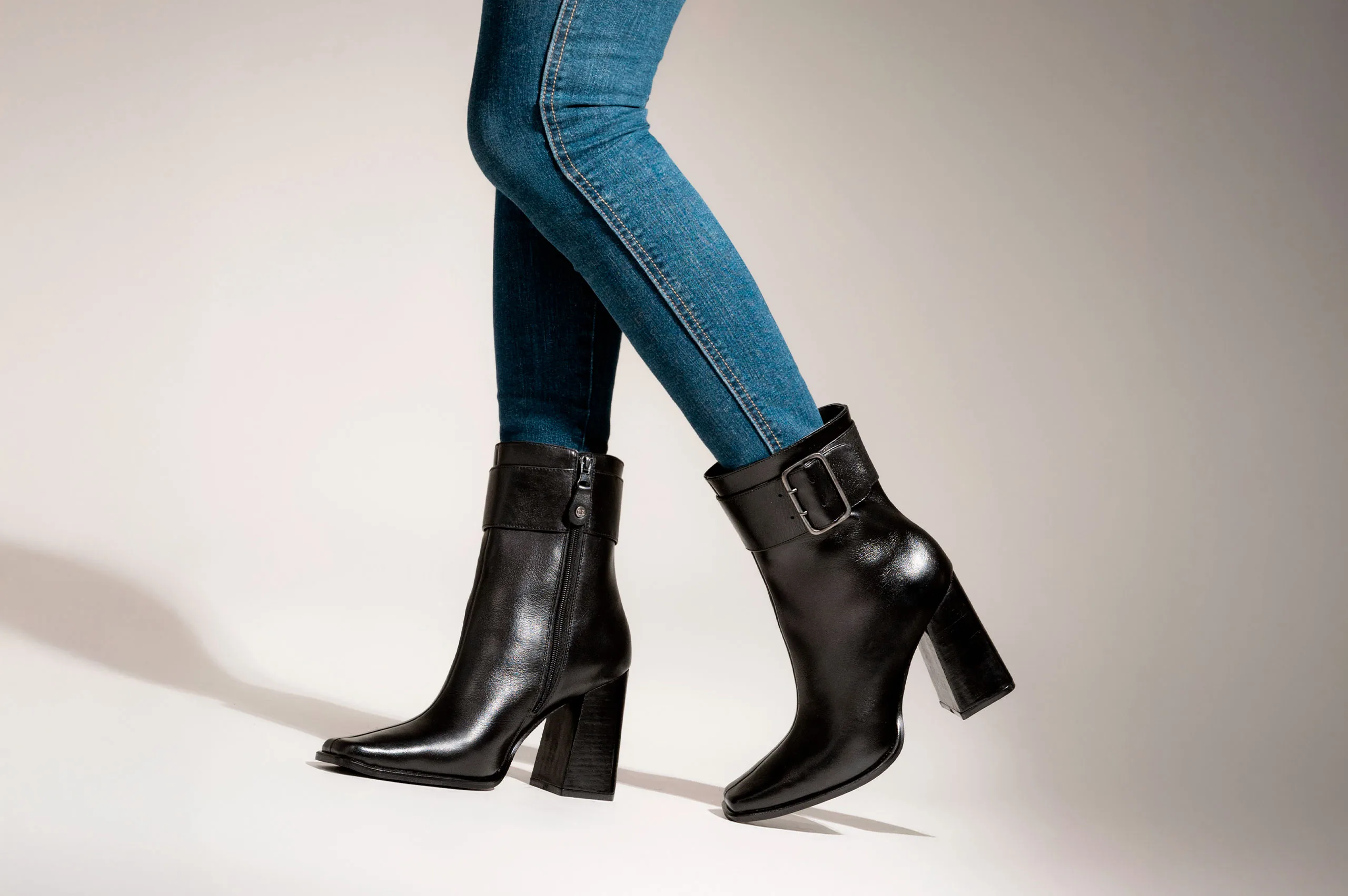 Botin BTC-2207 Negro Napa
