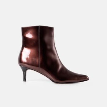 Botin MARGA cuero charol brandy