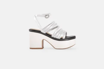 Sandalia AURORA22-03 Plata Glitter