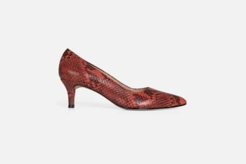 Stiletto E-50 GRABADO REPTIL ROJO