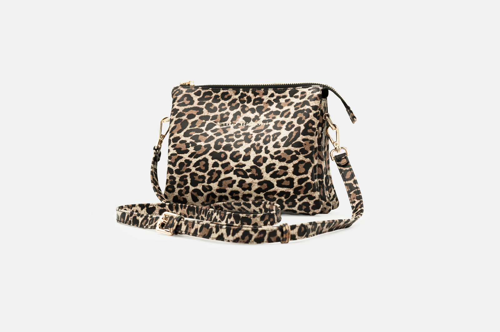 Morral MR-08-26 de cuero folia color beige
