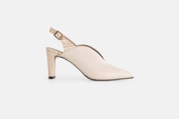 Stiletto SAB9 Croco BEIGE VALENCIA