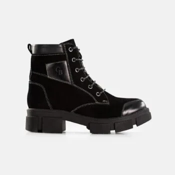 Botin COMBAT HULT22-04 Negro Gamuza