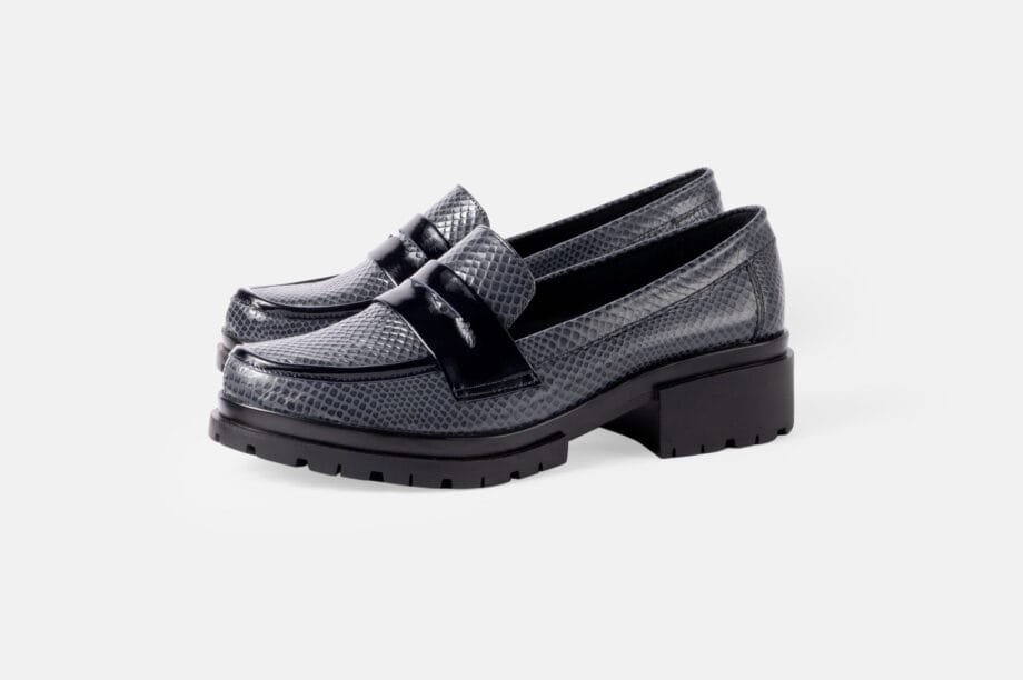 Mocasin ZAC2301 Azul serpiente