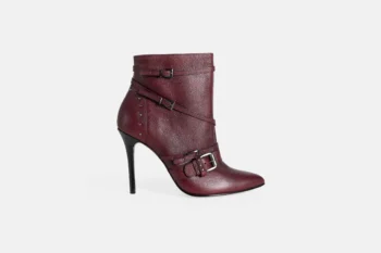 Botin Stiletto BT-1001 Brushoof Guinda