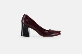 Zapato V22-03 Plena Flor Guinda
