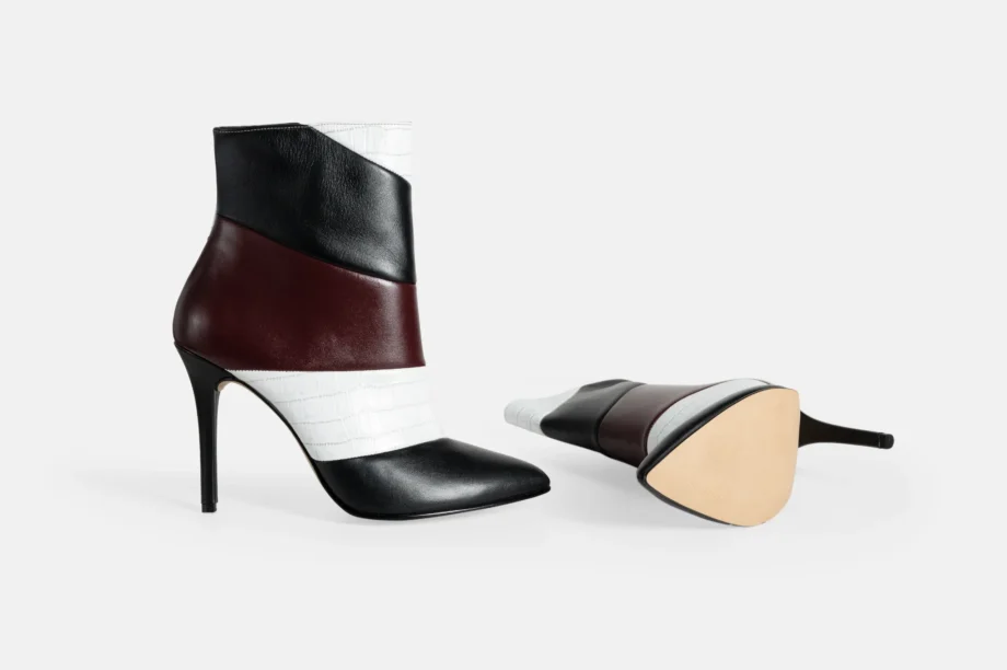 Botin BT-100 Multicolor negro/vino/blanco