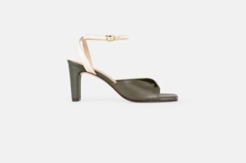 Sandalia BRASH-09 Hueso/Verde