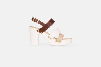 Sandalia ANITA EURO MULTI/Marrón/Beige/Hueso