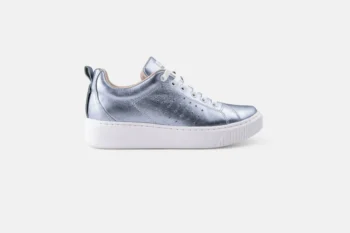Zapatilla ZA46 Celeste METALIZADO