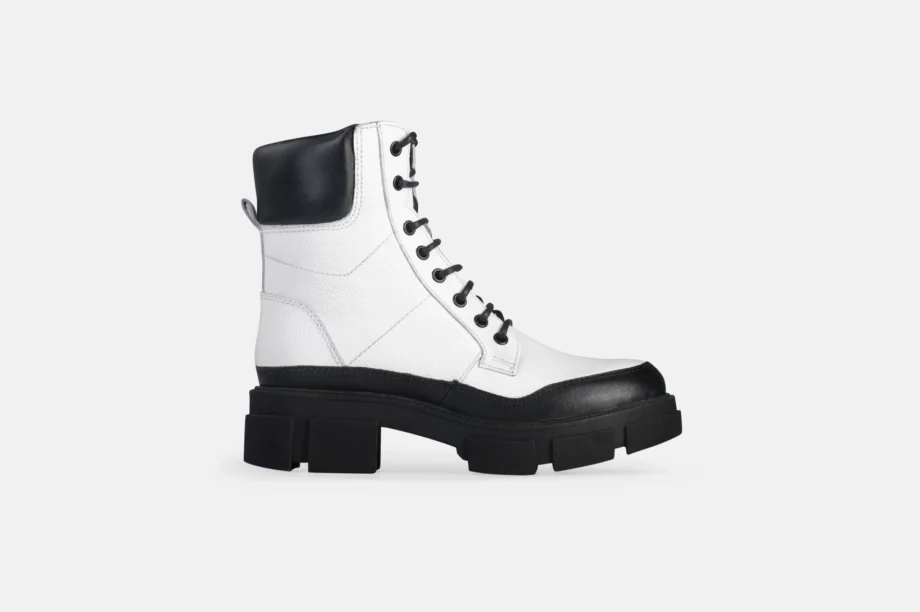 COMBAT BOOTS ULT22-02 BLANCO/NEGRO