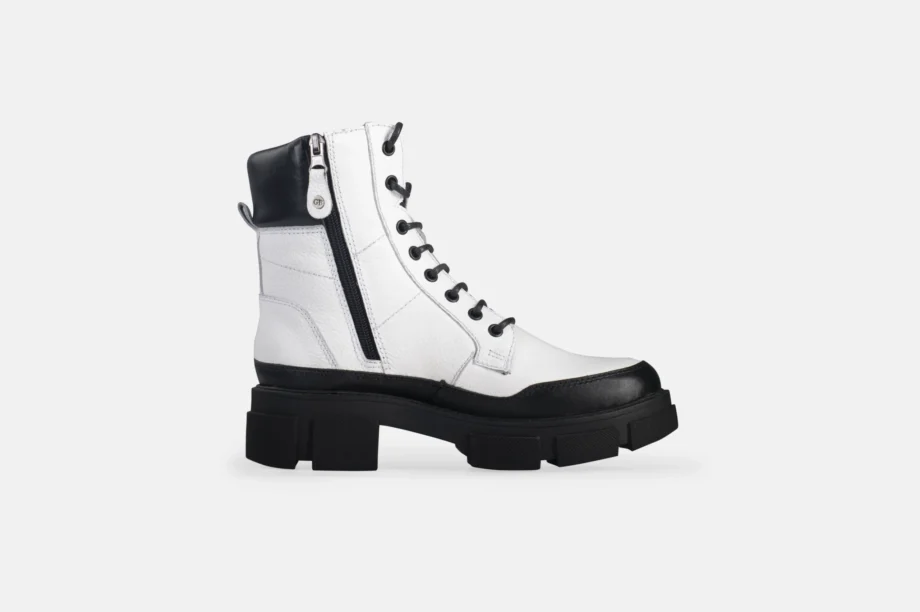 COMBAT BOOTS ULT22-02 BLANCO/NEGRO