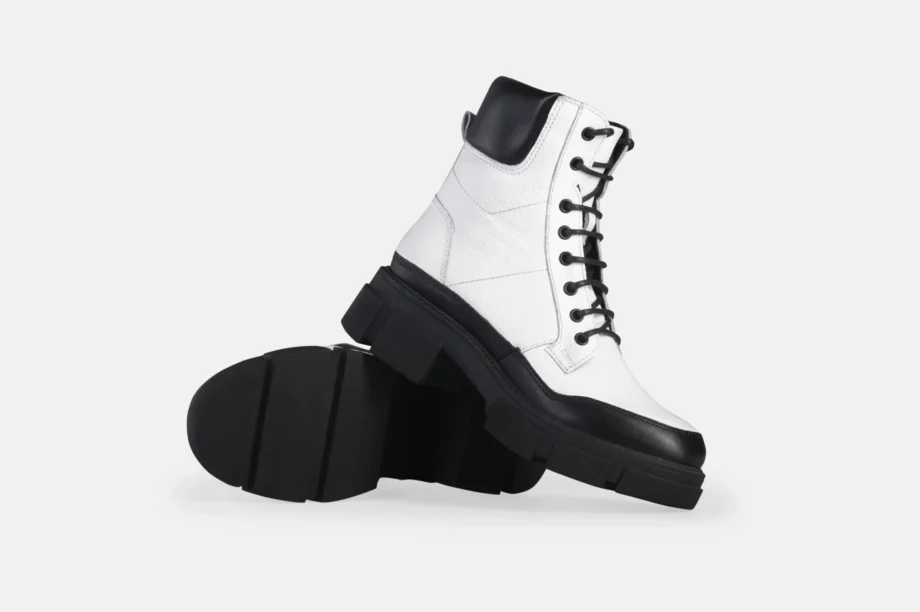 COMBAT BOOTS ULT22-02 BLANCO/NEGRO