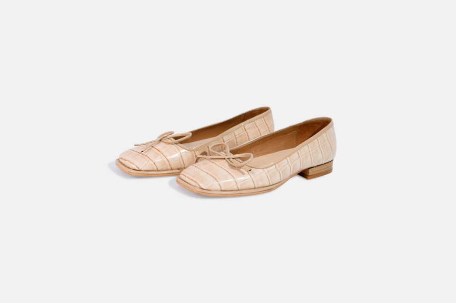 Zapato MARY-JAEN 10 Nude Croco