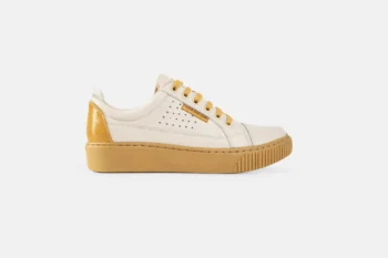 Zapatilla ZA35-1 Beige / Mostaza