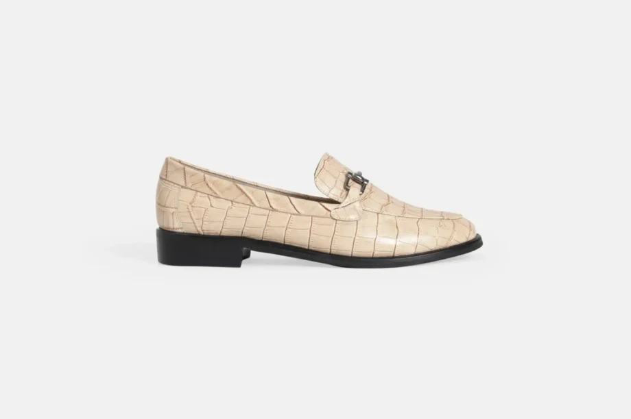 Zapato ZV23-03 Croco Beige