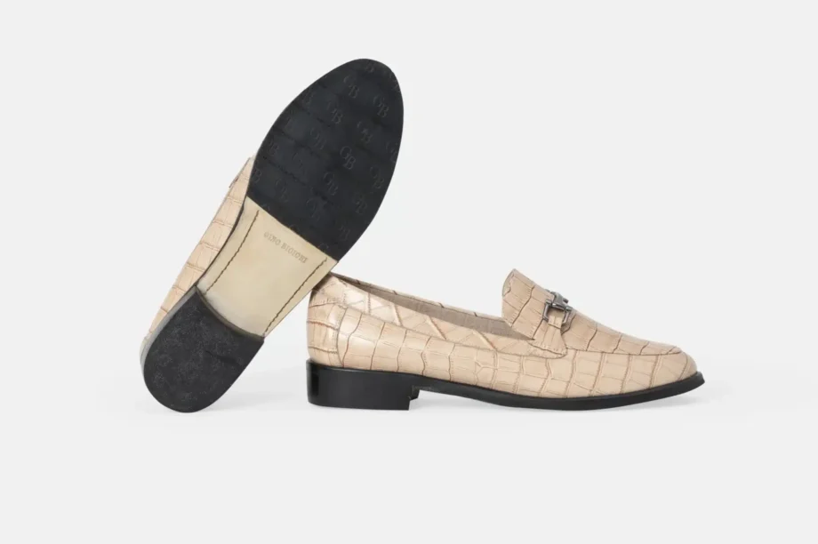 Zapato ZV23-03 Croco Beige