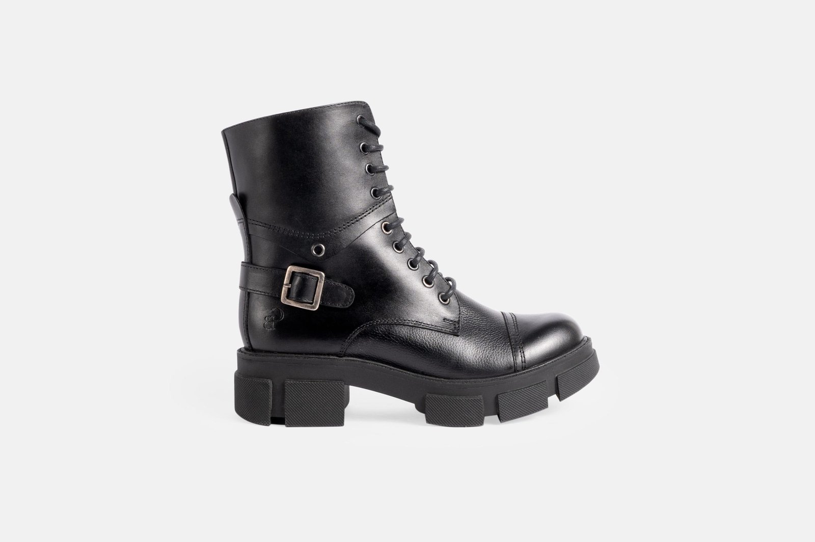 Botin GENOVA Negro con Correa