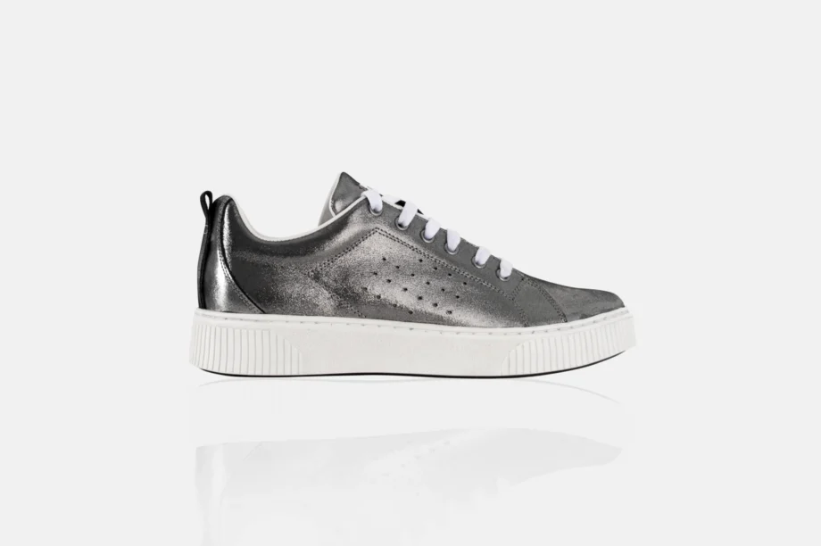 Zapatilla ZA46 Platinado Negro