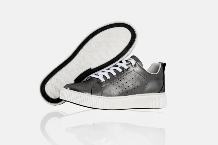 Zapatilla ZA46 Platinado Negro