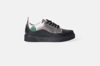 Zapatilla ZA00-24 Negro Flotter/ Plata Quemada