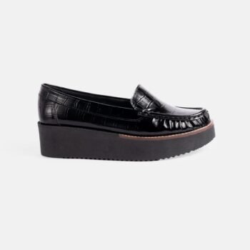 Mocasin MOC-50 Negro Croco