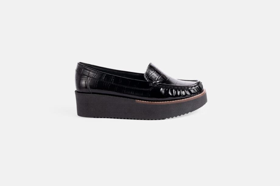 Mocasin MOC-50 Negro Croco