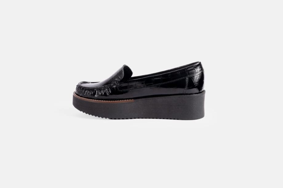 Mocasin MOC-50 Negro Croco