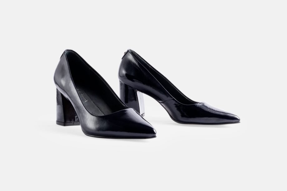 Stiletto LONDON Azul Noche Charol