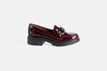 Mocasin ZAC-2302 Cuero Guinda