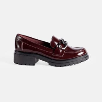 Mocasin ZAC-2302 Cuero Guinda