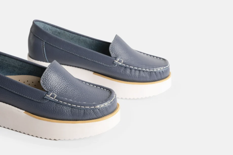 Mocasin MOC 50 Azul Acero