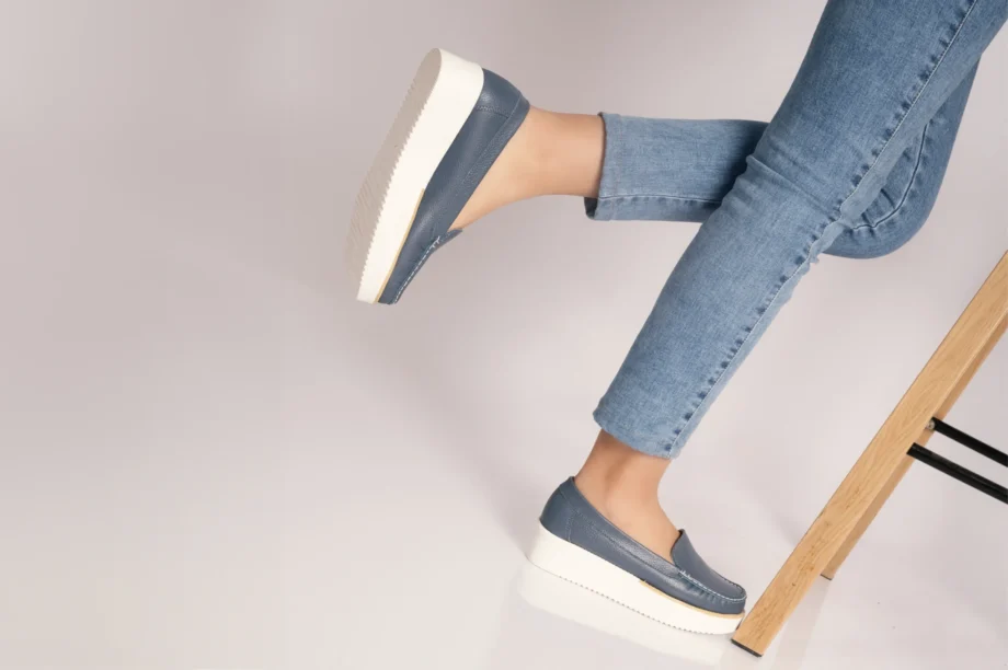 Mocasin MOC 50 Azul Acero